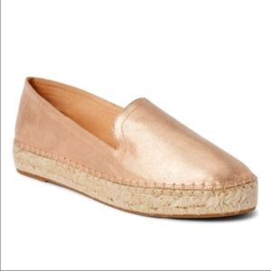 Gap Women’s Rose Gold Platform Espadrilles Size 9.5W